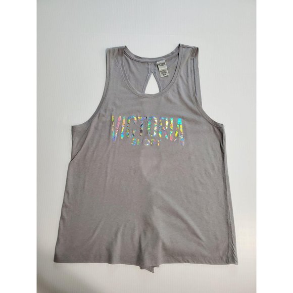 Victoria Sport Keyholes Back tank top sz S357 - Picture 4 of 7
